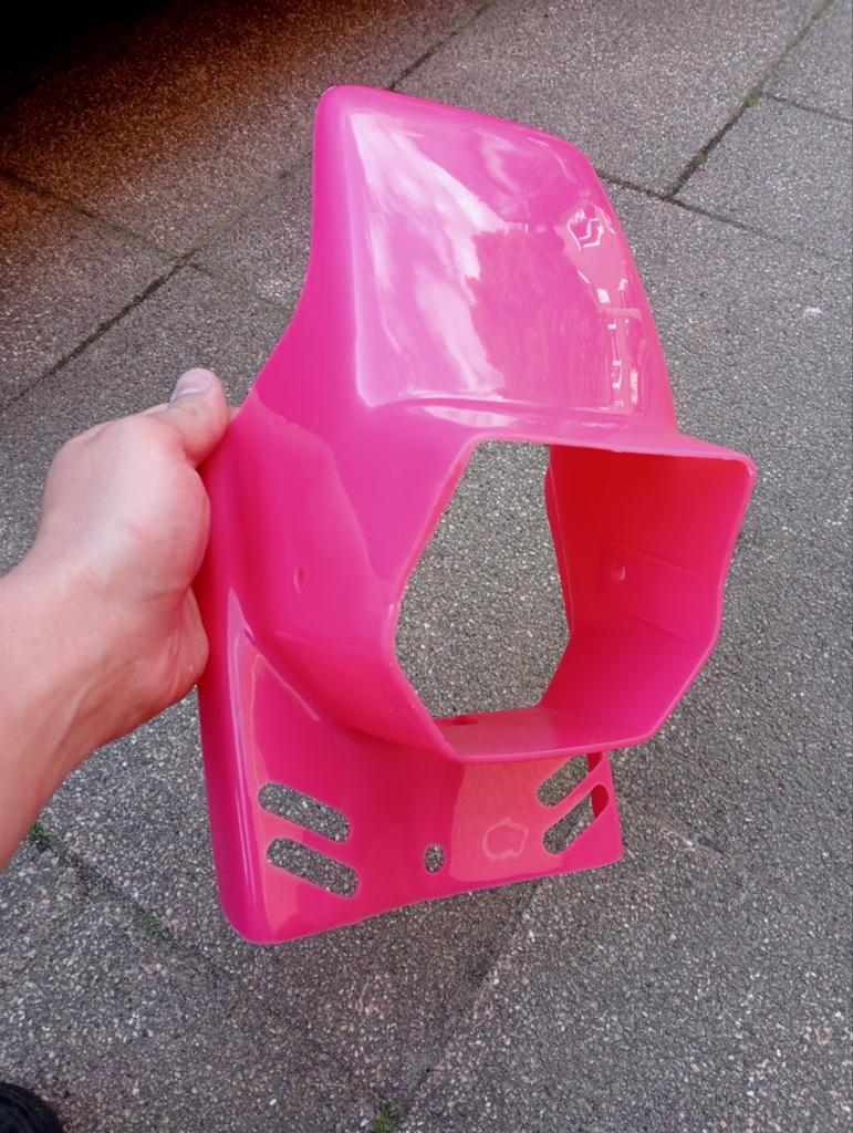 Koplamp spoiler Gilera citta roze, Ophalen of Verzenden