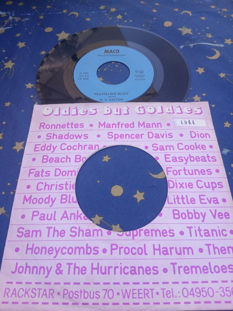 VINYL SINGLE   O.A.GAYTON, Ophalen of Verzenden, Zo goed als nieuw, Pop
