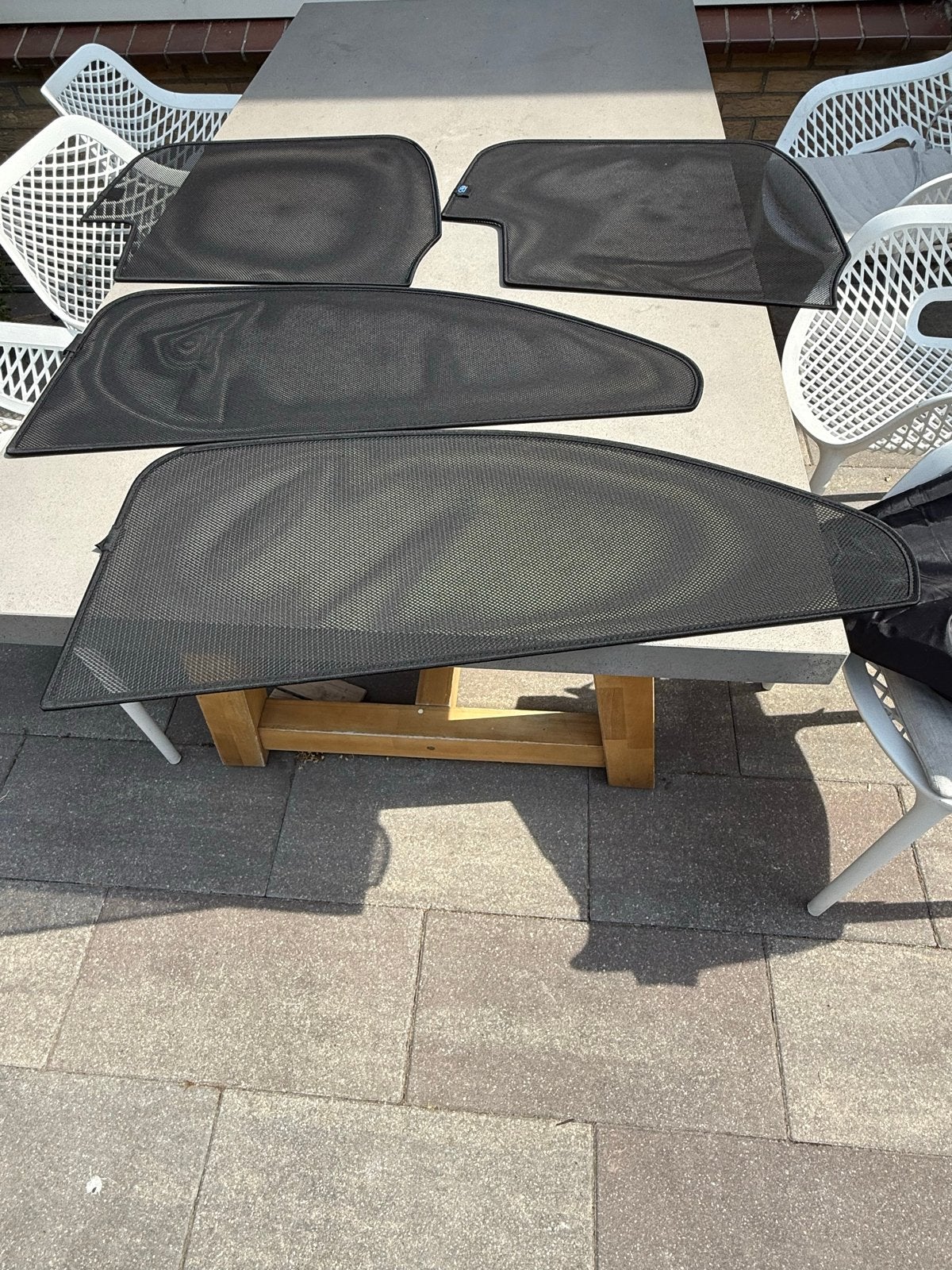 Set van 4 auto zonneschermen seat toledo, Ophalen of Verzenden, Gebruikt