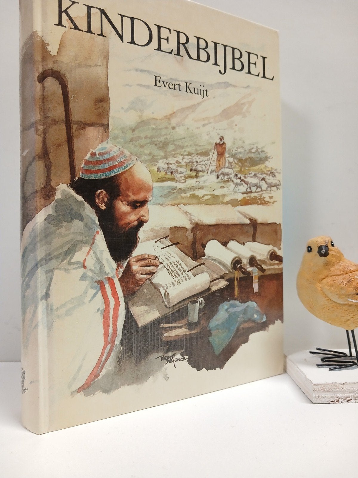 Kuijt, Evert; Kinderbijbel  (2 delen in een bundel), Ophalen of Verzenden, Zo goed als nieuw, Christendom | Protestants