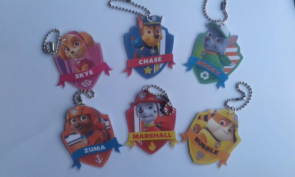 Paw Patrol traktatie sleutelhanger, Ophalen of Verzenden, Nieuw, Feestartikel, Verjaardag