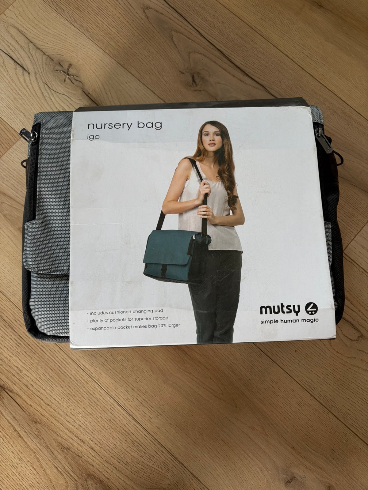 Prachtige nieuwe Luiertas Mutsy, Kinderen en Baby's, Luiertassen, Ophalen of Verzenden, Nieuw