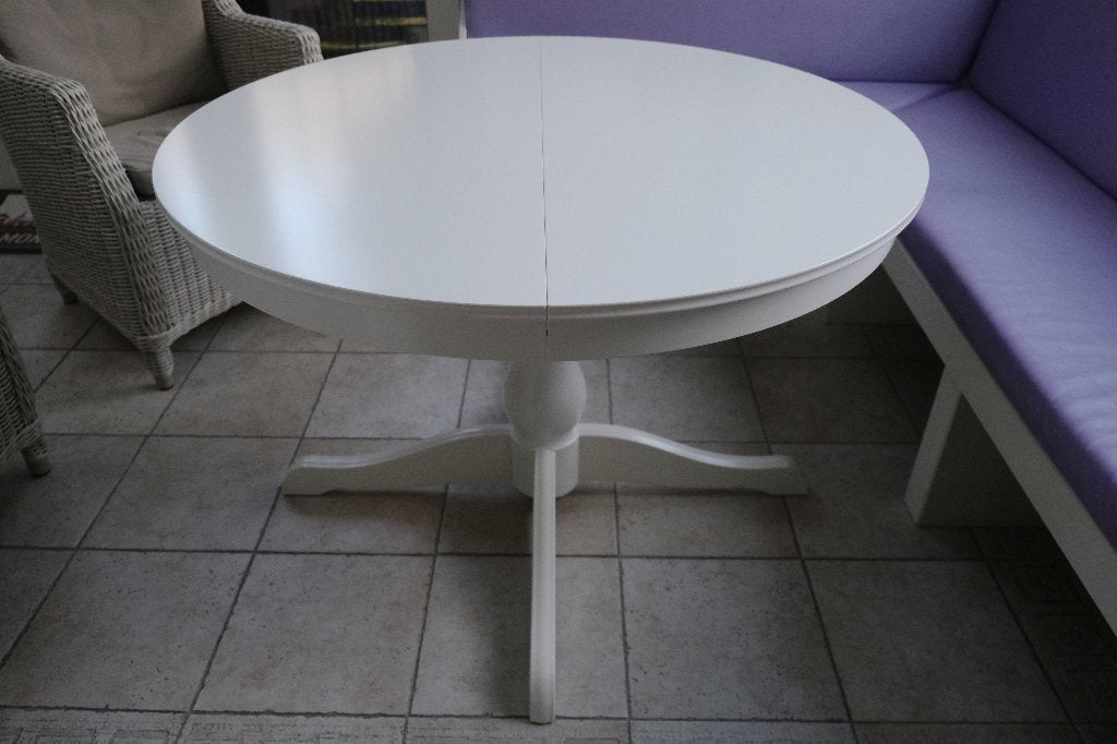 IKEA tafel 'Ingatorp', Ophalen, Gebruikt, Klassiek, Rond