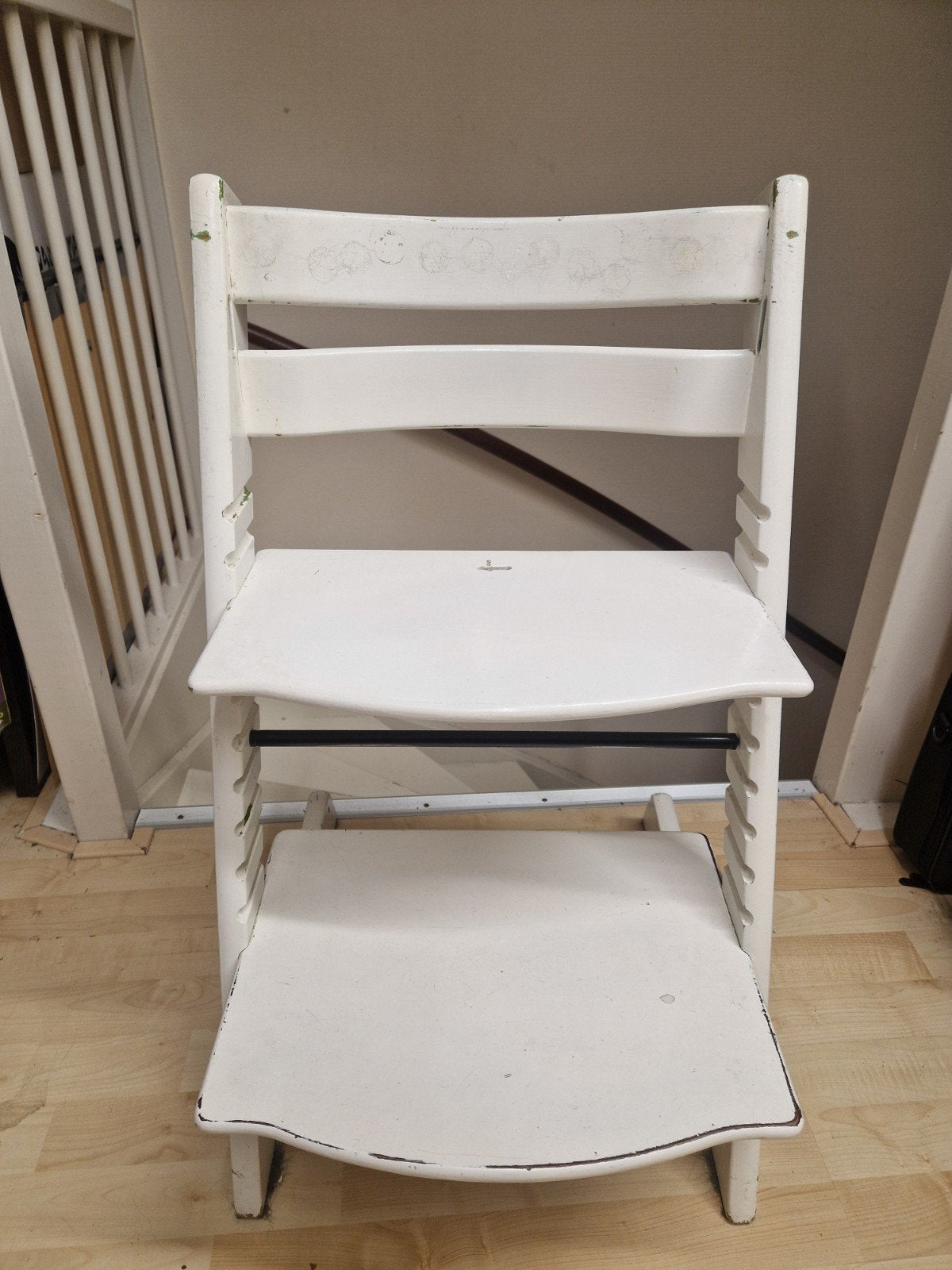 Stokke Tripp Trapp met babyset - Opknapper, Ophalen, Gebruikt, Meegroeistoel, Aanschuifbaar