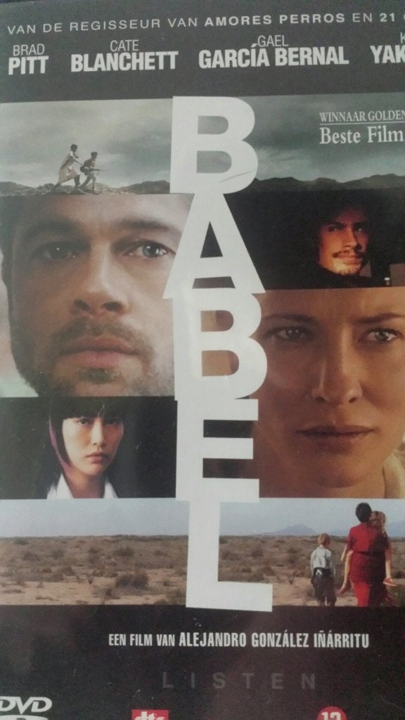 babel - brad pitt, Alle leeftijden, Ophalen of Verzenden, Zo goed als nieuw