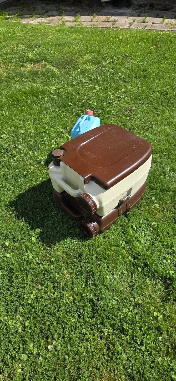 Chemisch toilet ideaal voor camper of camping, Ophalen of Verzenden, Gebruikt