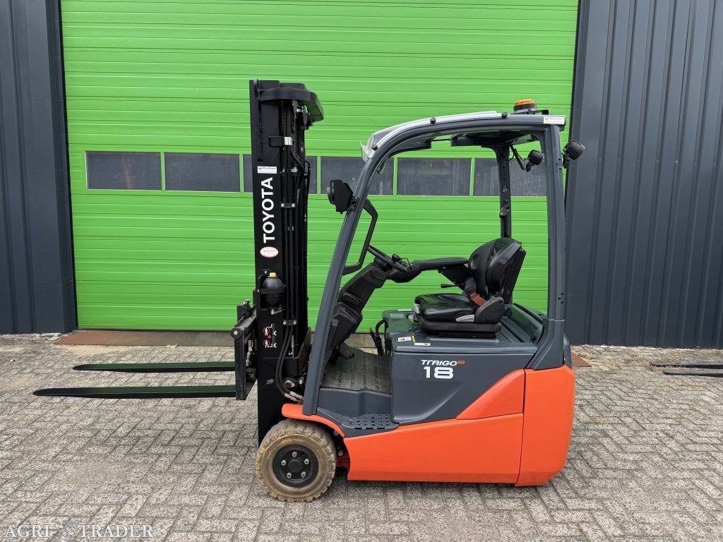 Super nette Toyota 8FBET18, 2021, Triplex 5,00M, Heftruck Service Beneden-Leeuwen BV, Info@heftruckhsb.nl, Heftruck, Ophalen of Verzenden