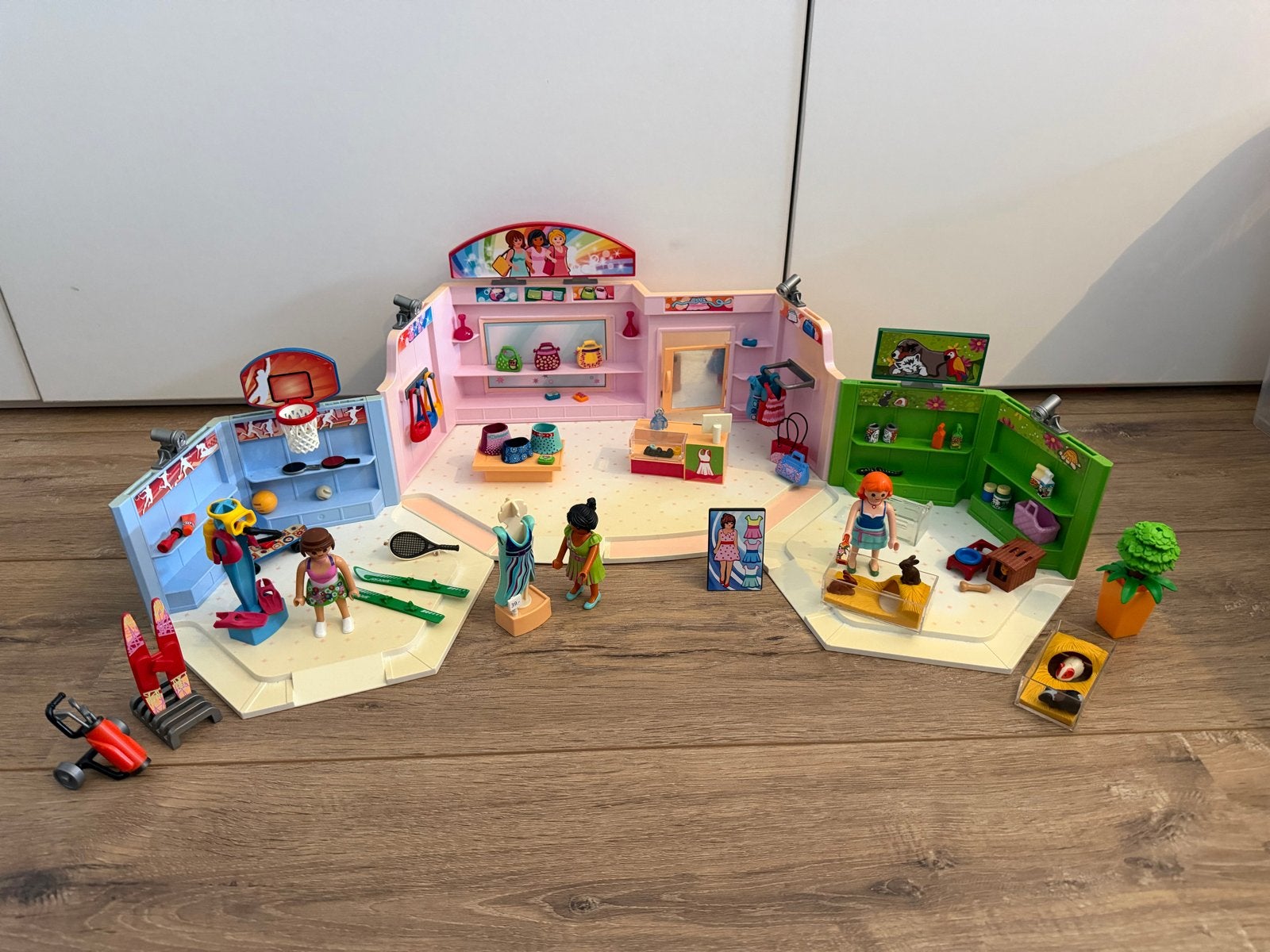 Playmobil 9078 winkelgalerij, Kinderen en Baby's, Speelgoed | Playmobil, Gebruikt, Complete set, Gebouw, City life, Ophalen