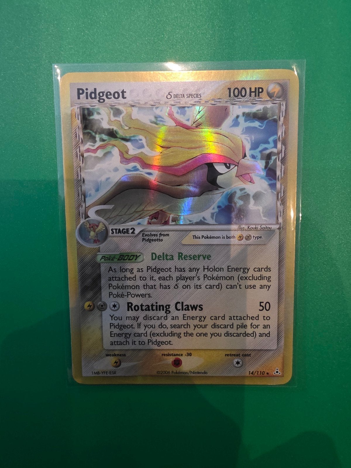 Pidgeot 14/110 Holo, Ophalen of Verzenden