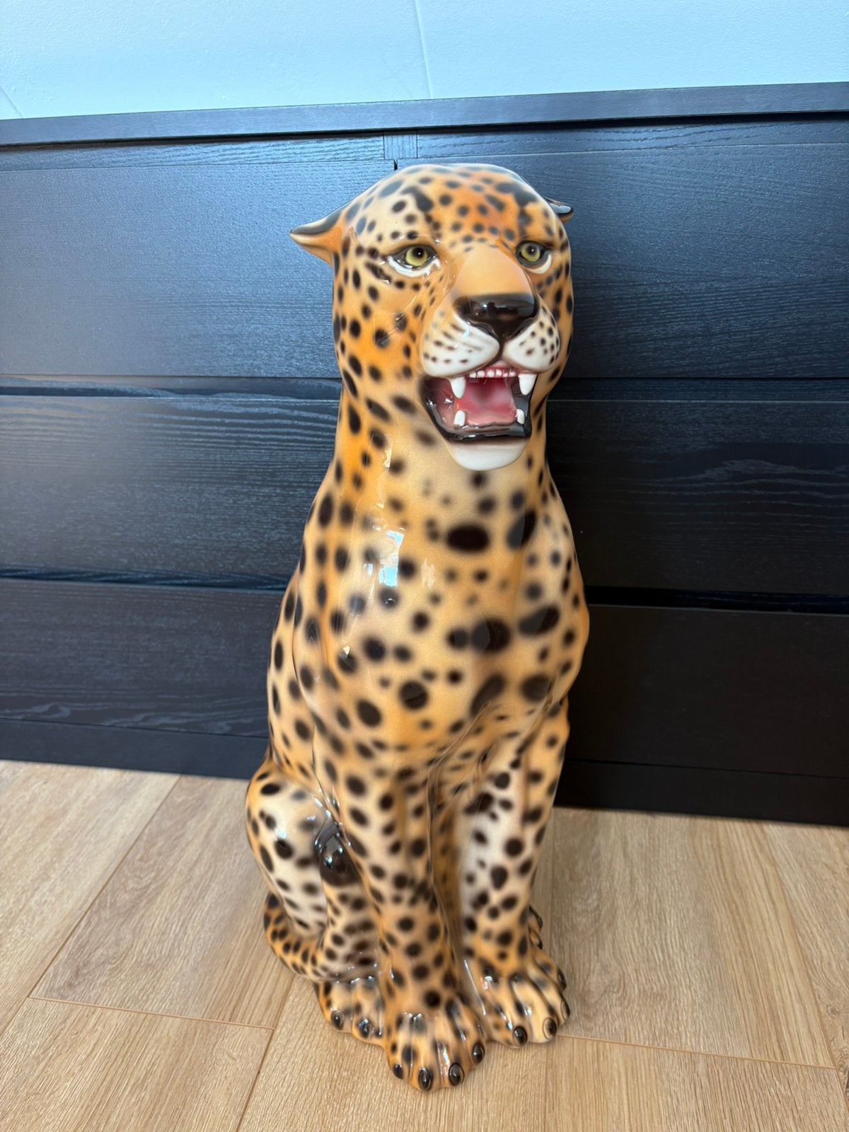 Panter beeld porselein, Ophalen of Verzenden