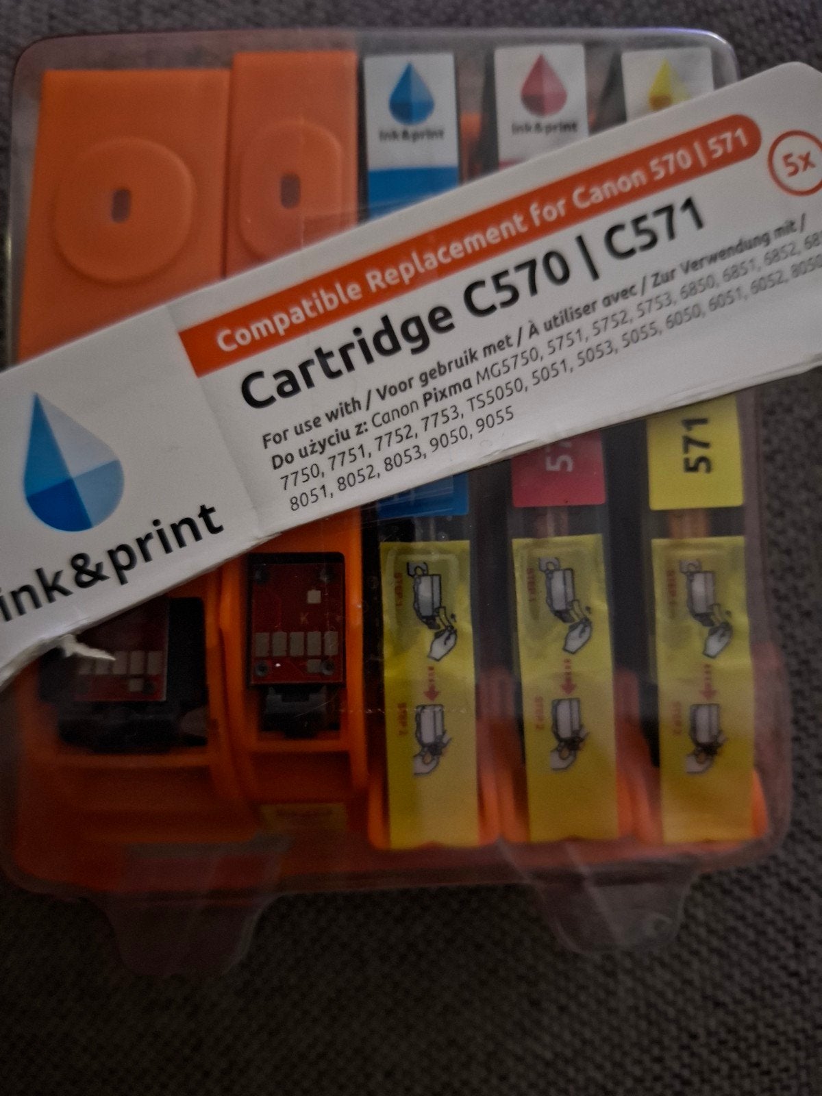 Inktcartridge C570/C571 Nieuw, verkeerd gekoch, Computers en Software, Ophalen of Verzenden, Nieuw