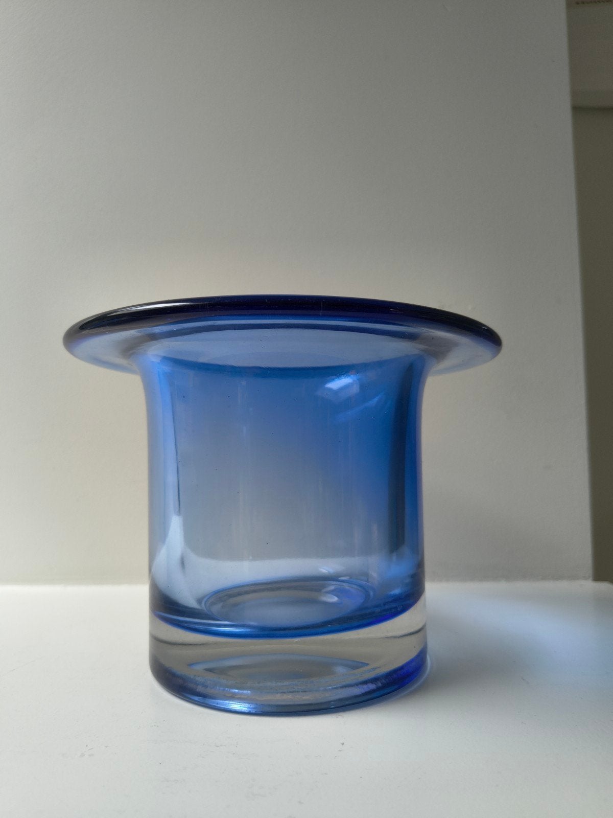 Glazen vaas Ronald Stennett-Willson Wedgwood Top Hat 1965, Antiek en Kunst, Ophalen of Verzenden