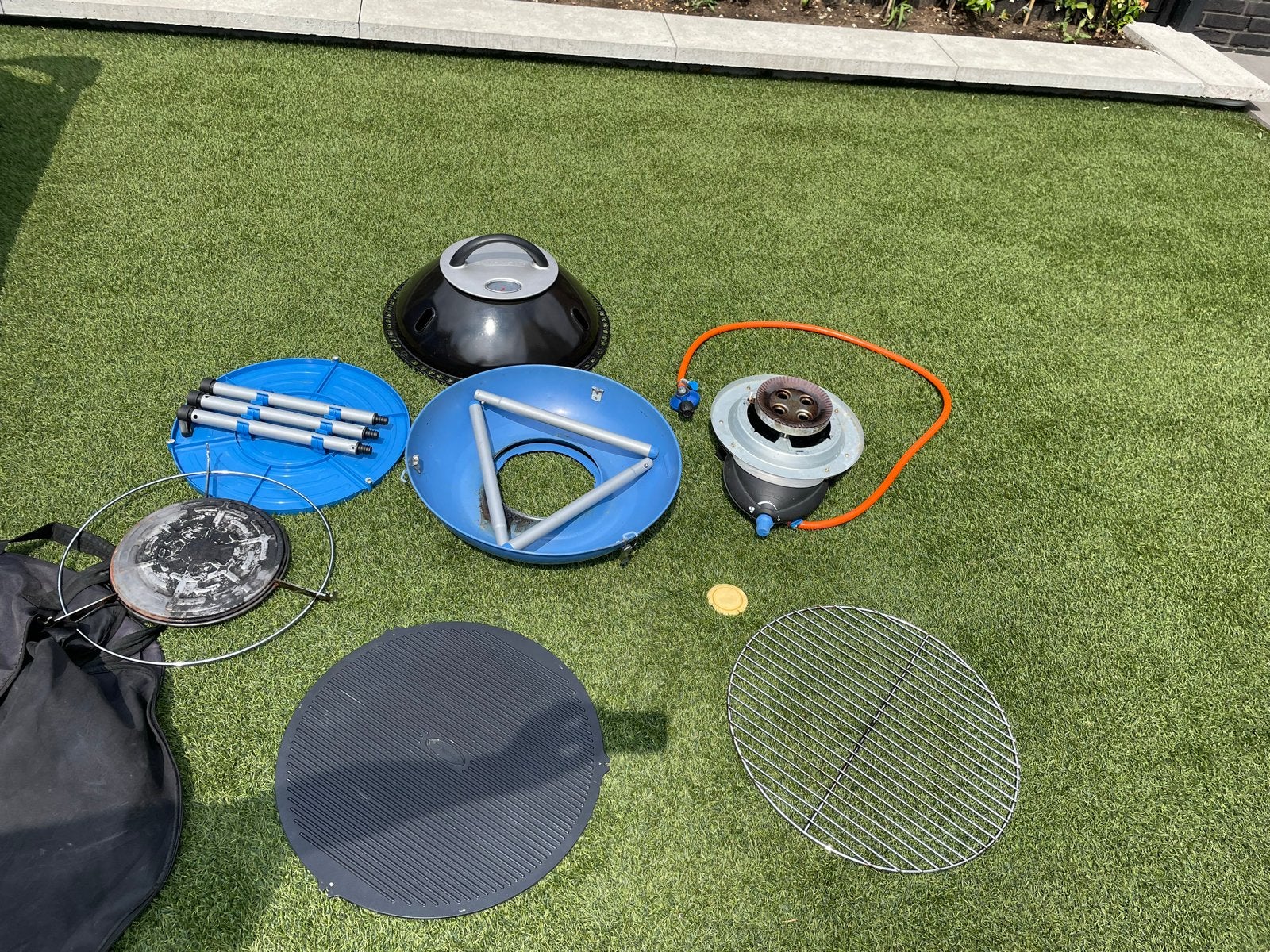Campingaz gas bbq, Ophalen, Gebruikt