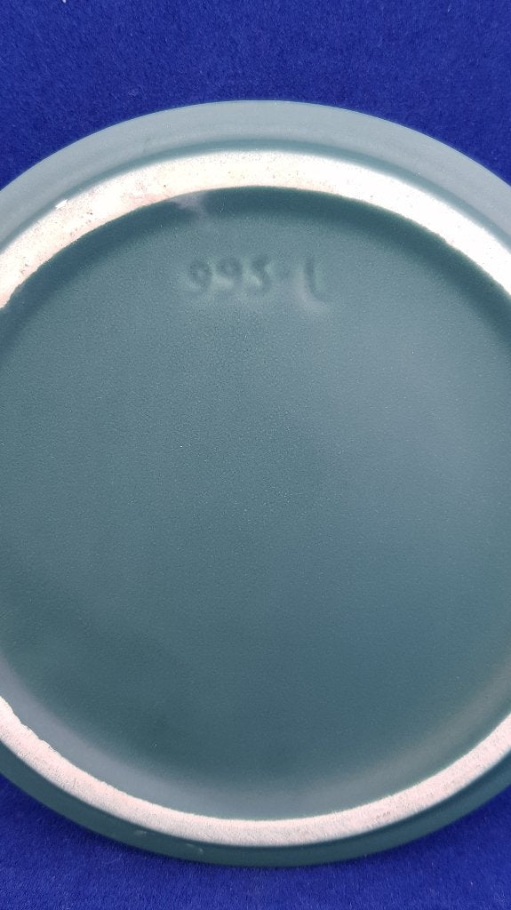 Vintage aardewerk asbak groen, 995L. 6B2, Ophalen of Verzenden