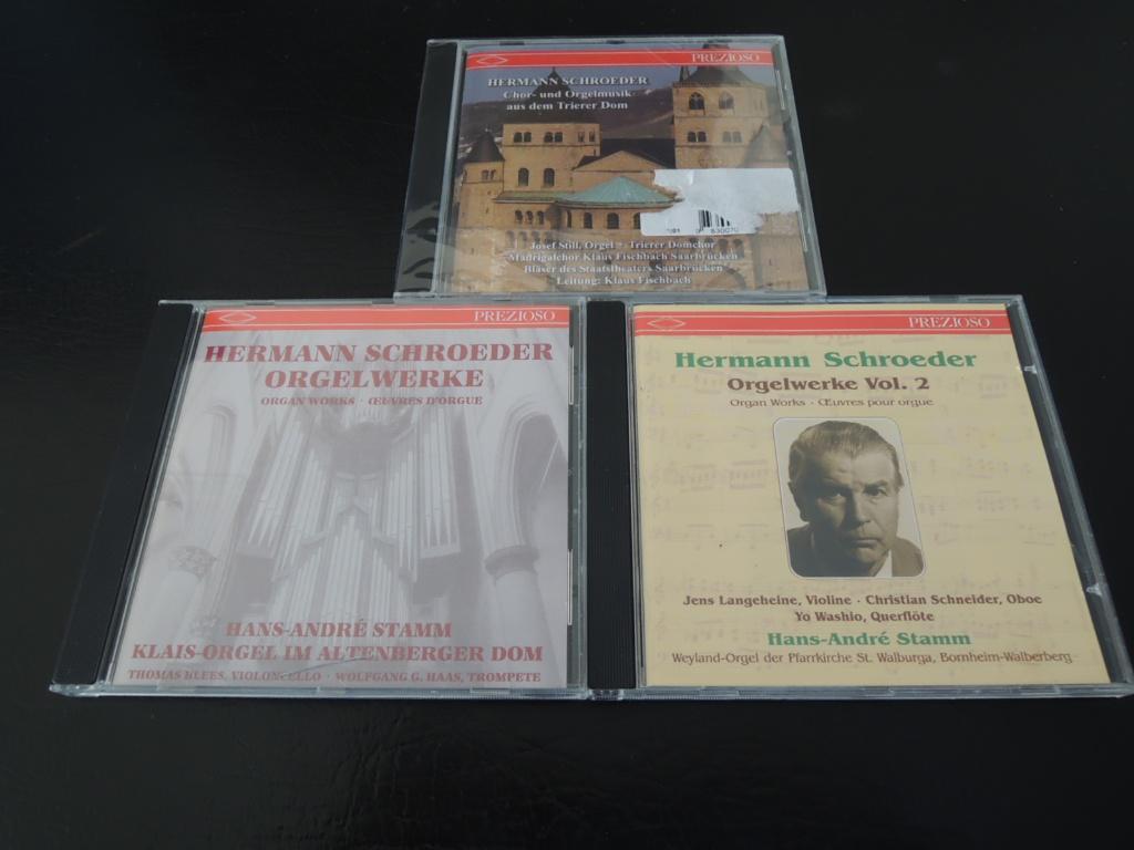 Hermann Schroeder orgel koor werken Hans André Stamm 3 cd's, Ophalen of Verzenden, Modernisme tot heden, Zo goed als nieuw, Overige typen