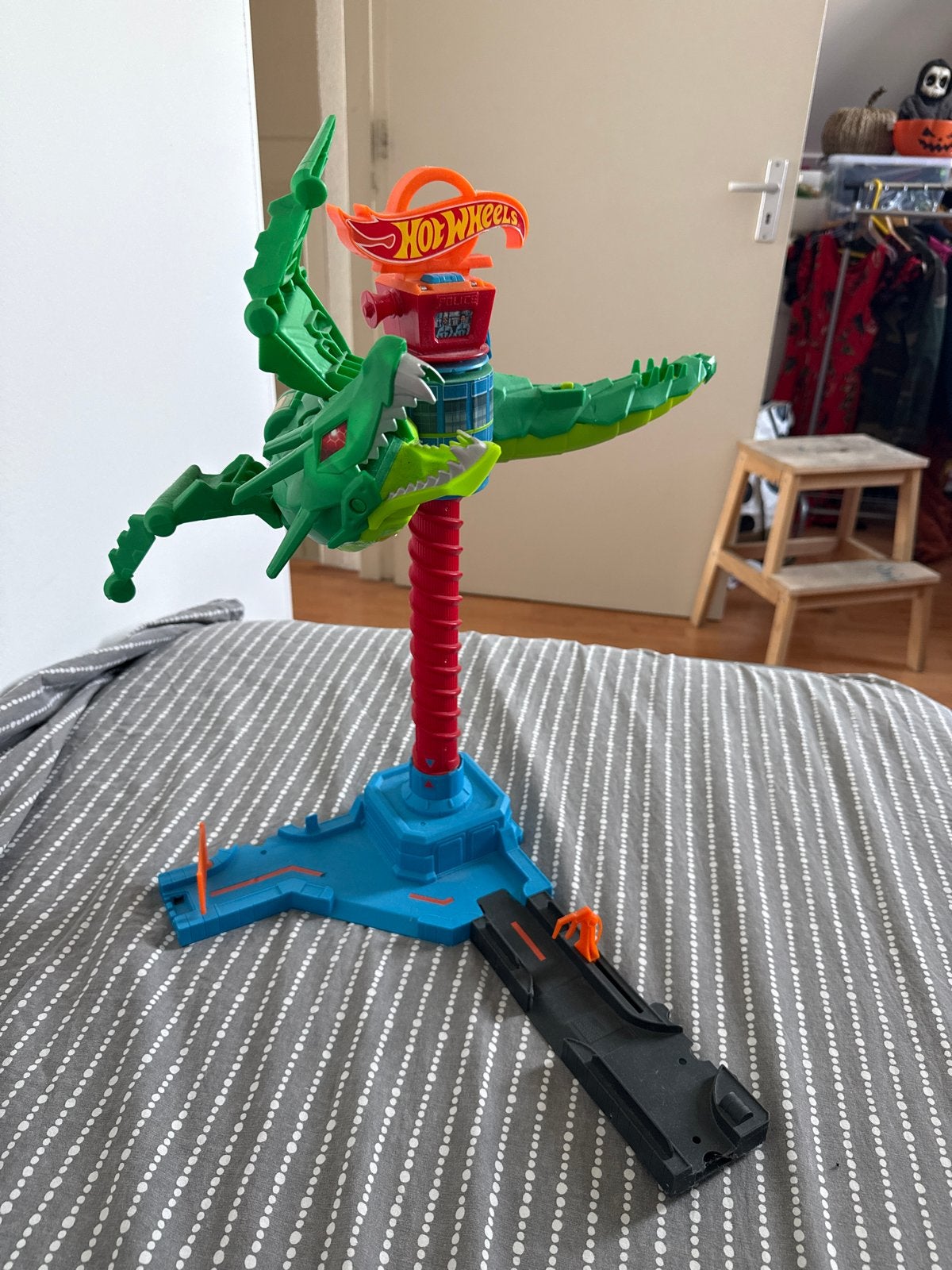 Hot Wheels Drakenbaan met lanceerder, Ophalen, Zo goed als nieuw, Jongen