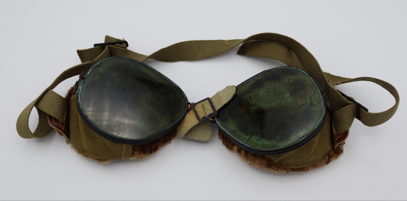 US WWII Ski Mountain Goggles, Ophalen of Verzenden, Landmacht, Amerika, Kleding of Schoenen