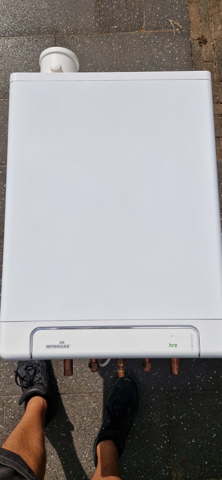 Ketel Intergas Hre combi compact 24/18A, Ophalen, Minder dan 60 cm, Cv-ketel of Combi-ketel, 30 tot 80 cm