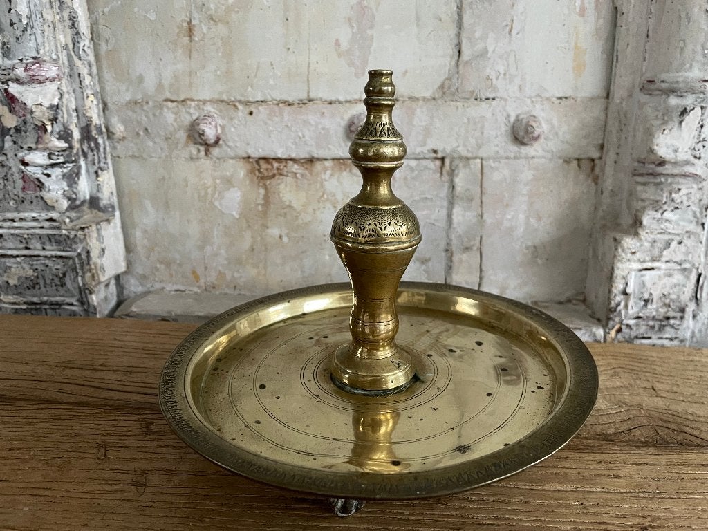 Marokkaanse serveer tray bonbon schaal van koper, Ophalen of Verzenden