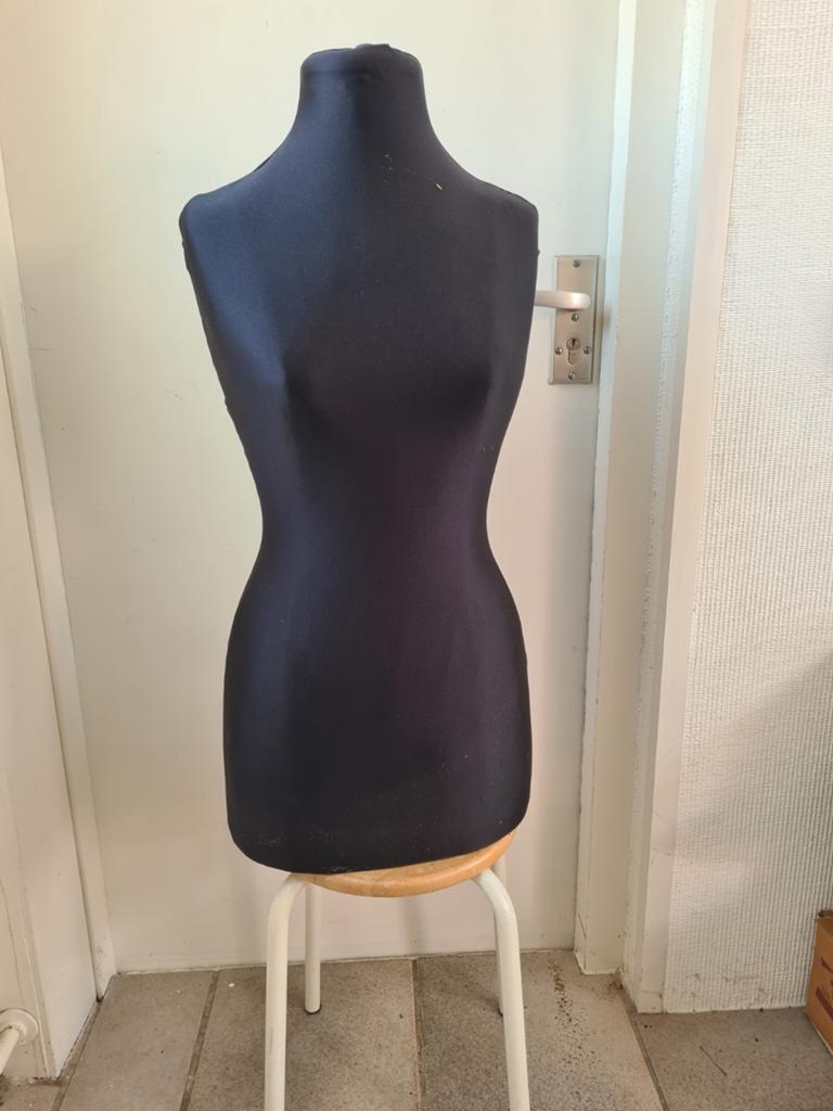 Zwart paspop bovenlichaam, Hobby en Vrije tijd, Overige Hobby en Vrije tijd, Gebruikt, Ophalen