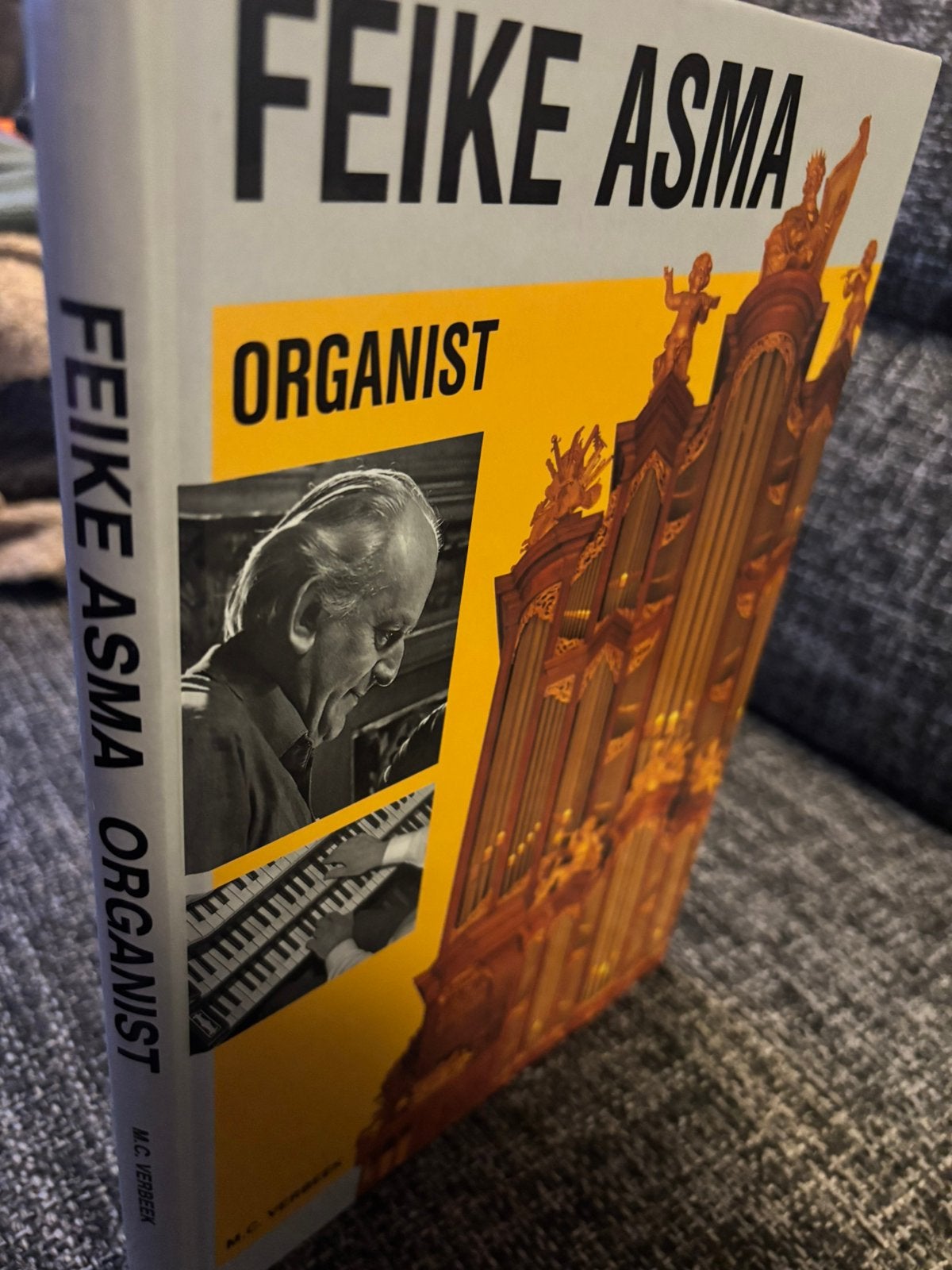 FEIKE ASMA ORGANIST door M.C VERBEEK (zie foto’s), Ophalen of Verzenden, Zo goed als nieuw, MC VERBEEK, Religie