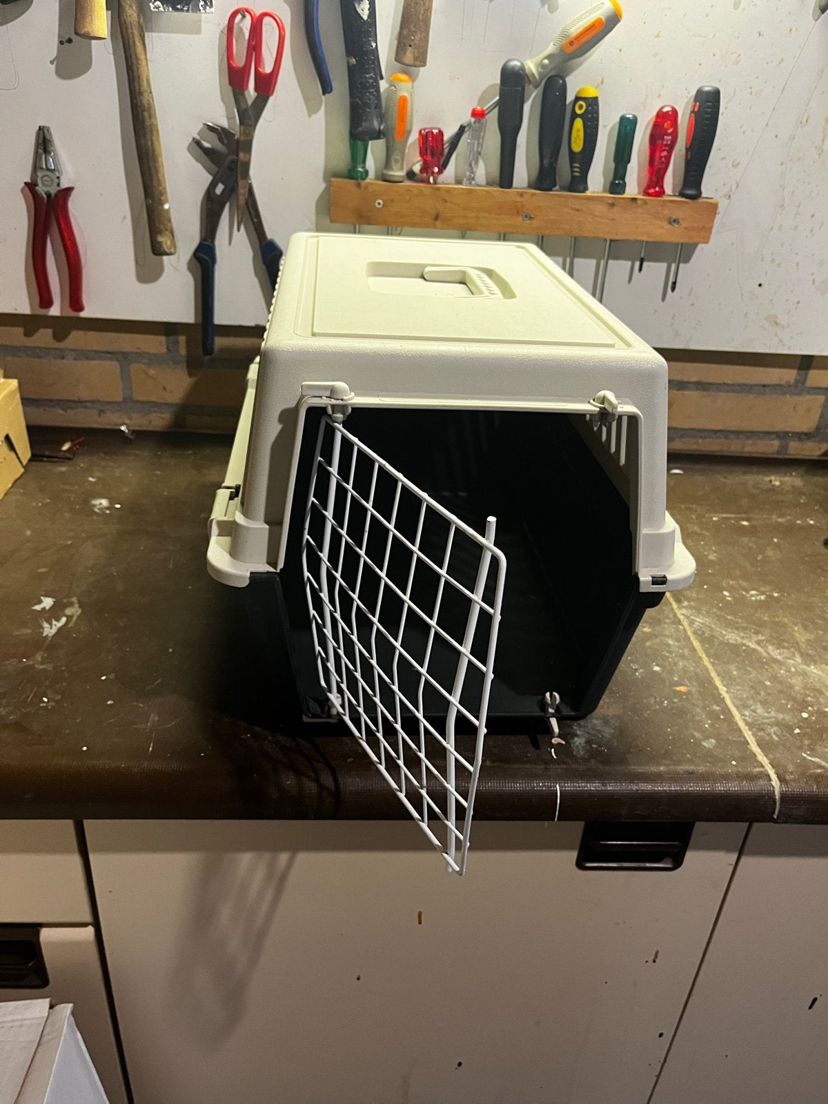 Transportbox kat, Dieren en Toebehoren, Ophalen, Zo goed als nieuw