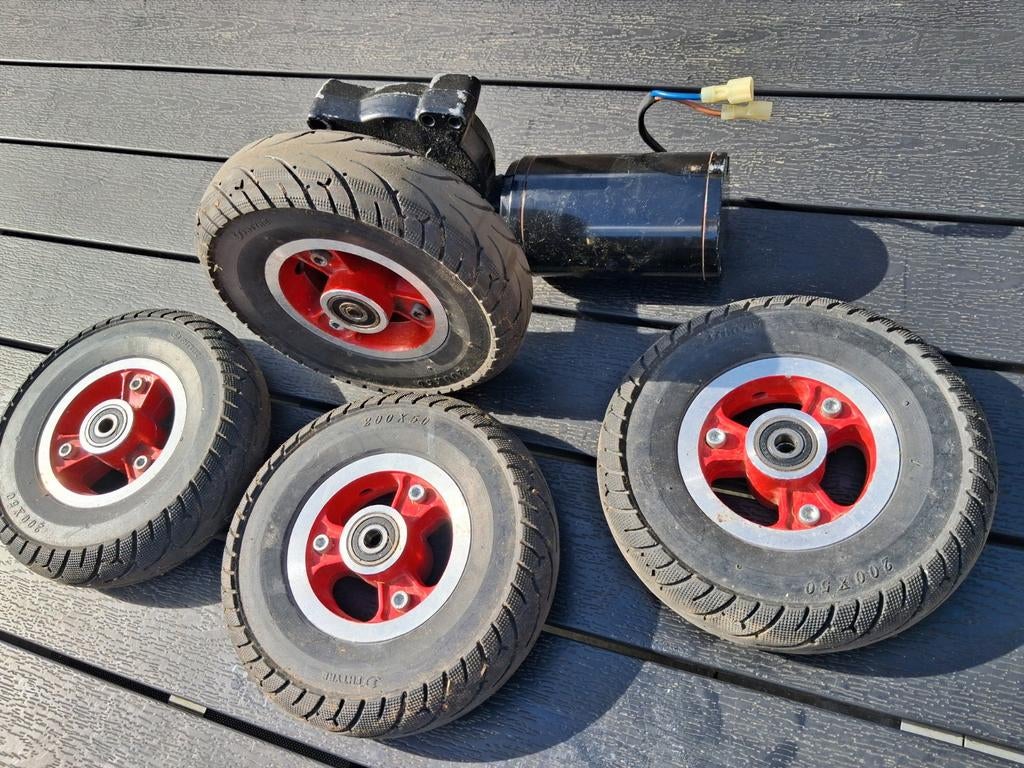 Hilly Billy golfkar motor met 4 wielen, Ophalen, Gebruikt