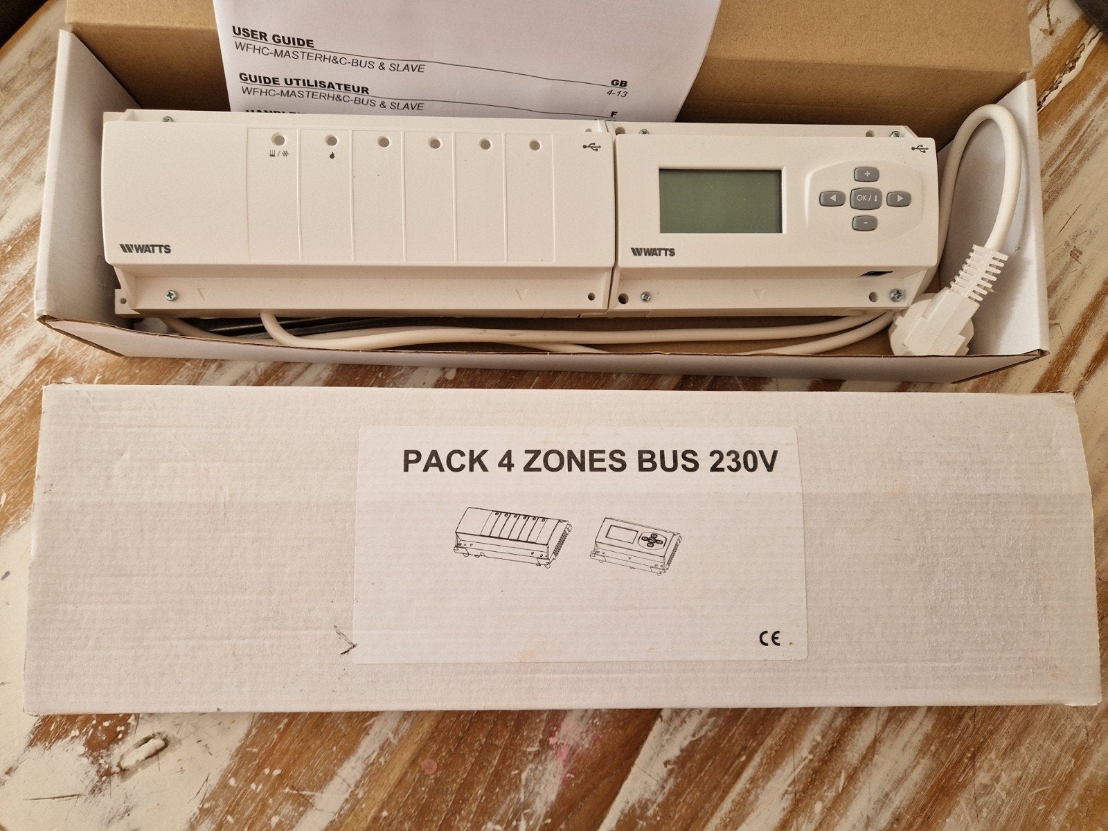 Watts WFHC MASTERH&C-BUS SLAVE en LCD BUS thermostaten NIEUW, Ophalen of Verzenden, Slimme thermostaat, Nieuw