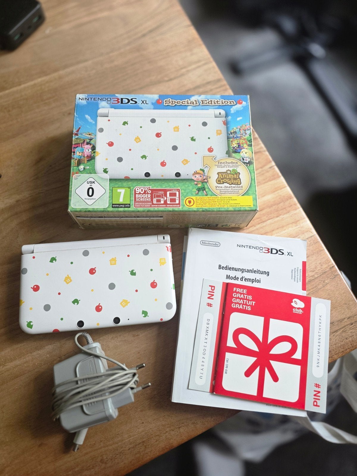 Nintendo 3DS XL Animal Crossing Special Edition, Ophalen of Verzenden, Zo goed als nieuw