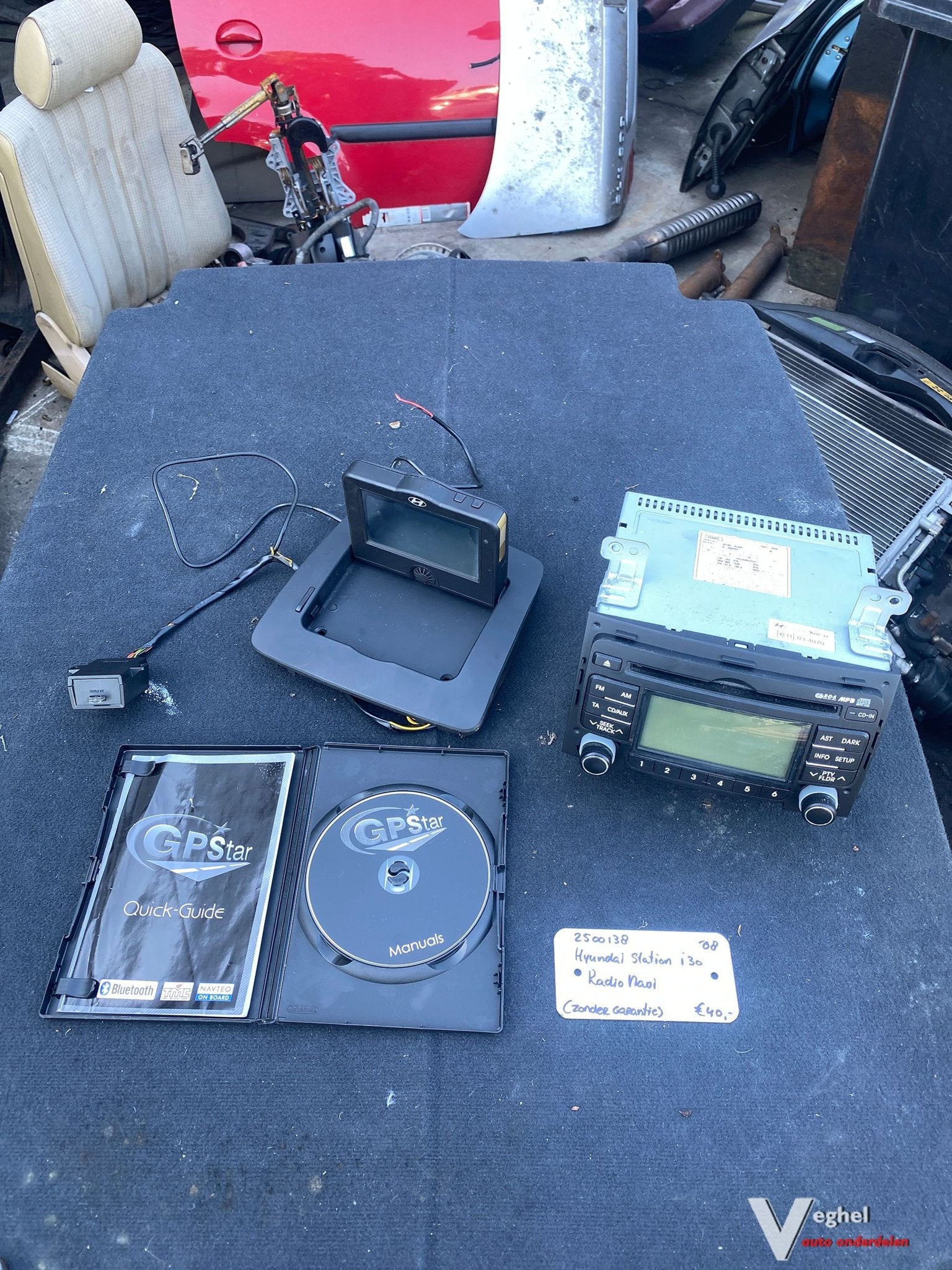 Hyundai I30 station 1.6 Diesel 2008 2500138  Radio Navigatie