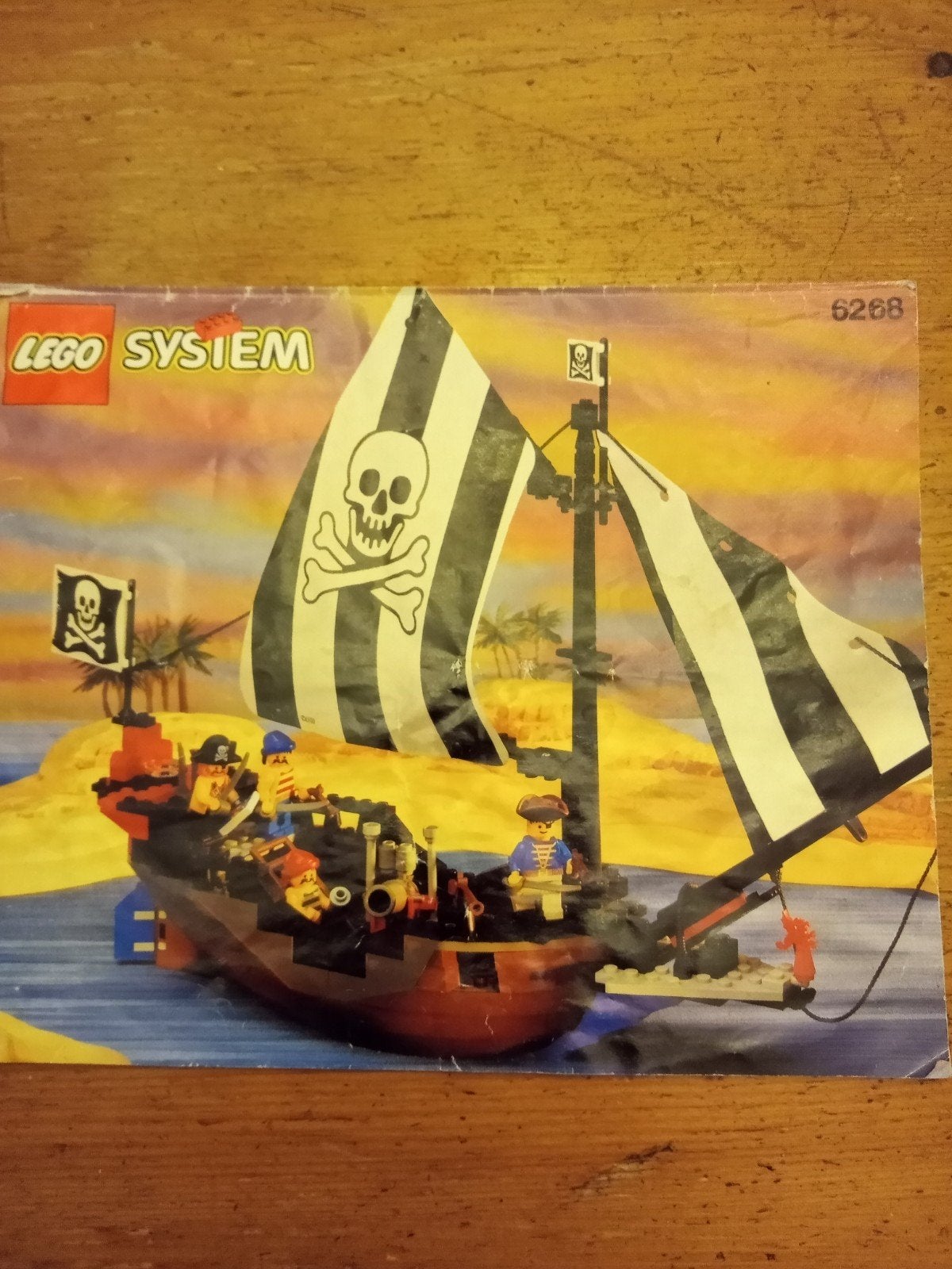 Lego schip piraten 6268, Kinderen en Baby's, Speelgoed | Duplo en Lego, Ophalen of Verzenden