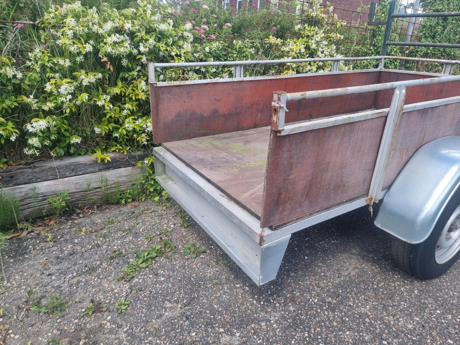 Aanhangertje motor aanhanger, Ophalen, Gebruikt, Bus of Vrachtwagen