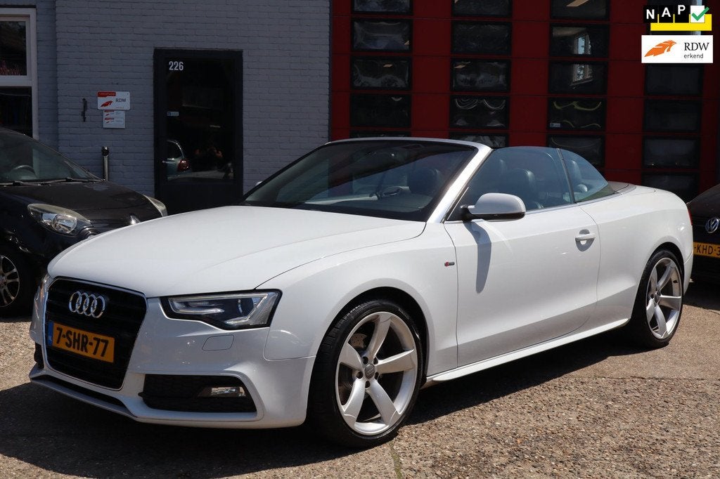 Audi A5 Cabriolet 1.8 TFSI 3x-S-line , 2013 , NAP, Voorwielaandrijving, Gebruikt, Euro 6, Cabriolet