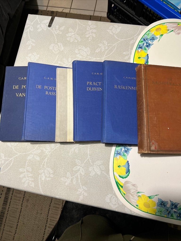 Duivensportboeken C.A.M. Spruijt: Practische Duiventeelt, Ra, Boeken, Ophalen of Verzenden, Gelezen, C.A.M. Spruijt, Overige sporten