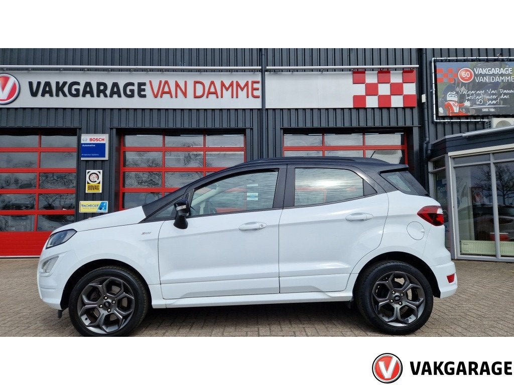 Ford EcoSport 1.0 EB ST-Line (bj 2019), Auto's, 125 pk, Euro 6, Ecosport, Wit
