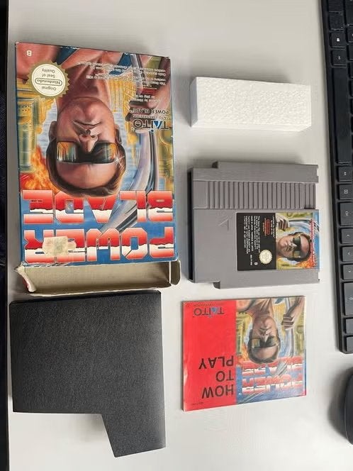 Power Blade Nintendo NES PAL-B CIB, Spelcomputers en Games, Avontuur en Actie, Gebruikt, 1 speler, Ophalen of Verzenden