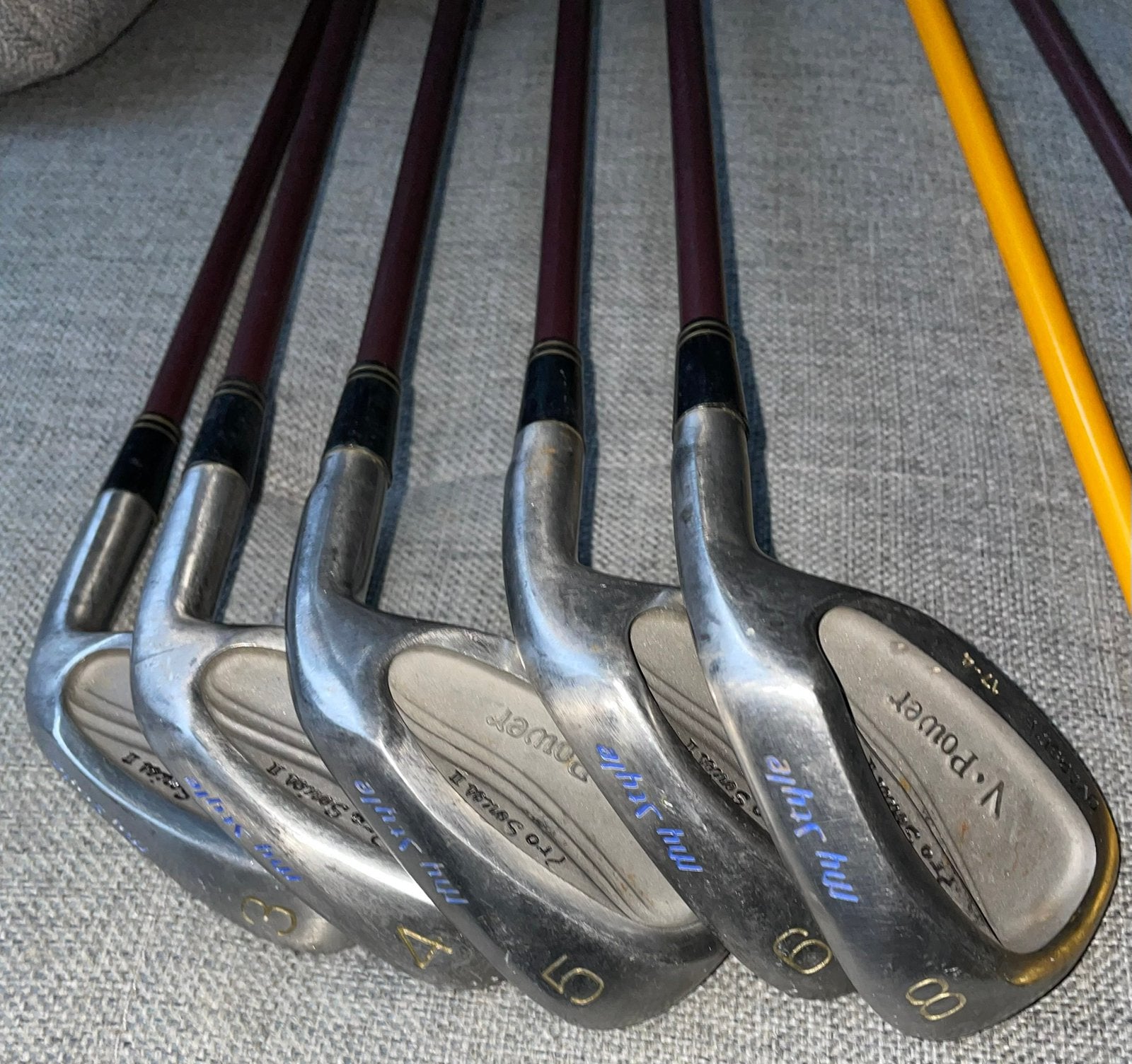 Foto 3 van 3-8 dames golfset golfclubs proserie my style