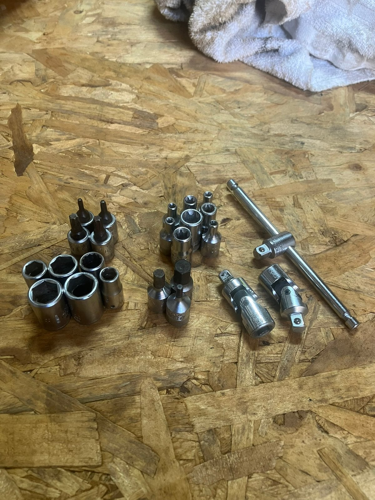 Partij Gedore 1/4 doppen van alles wat 24 delig, Ophalen of Verzenden, Gebruikt