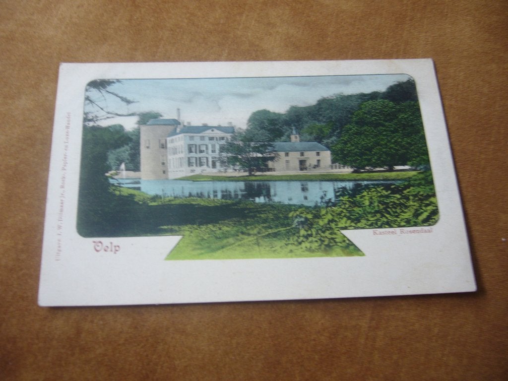 VELP  =  KASTEEL ROSENDAAL    BRIEFKAART, Ophalen of Verzenden, Voor 1920, Ongelopen, Gelderland