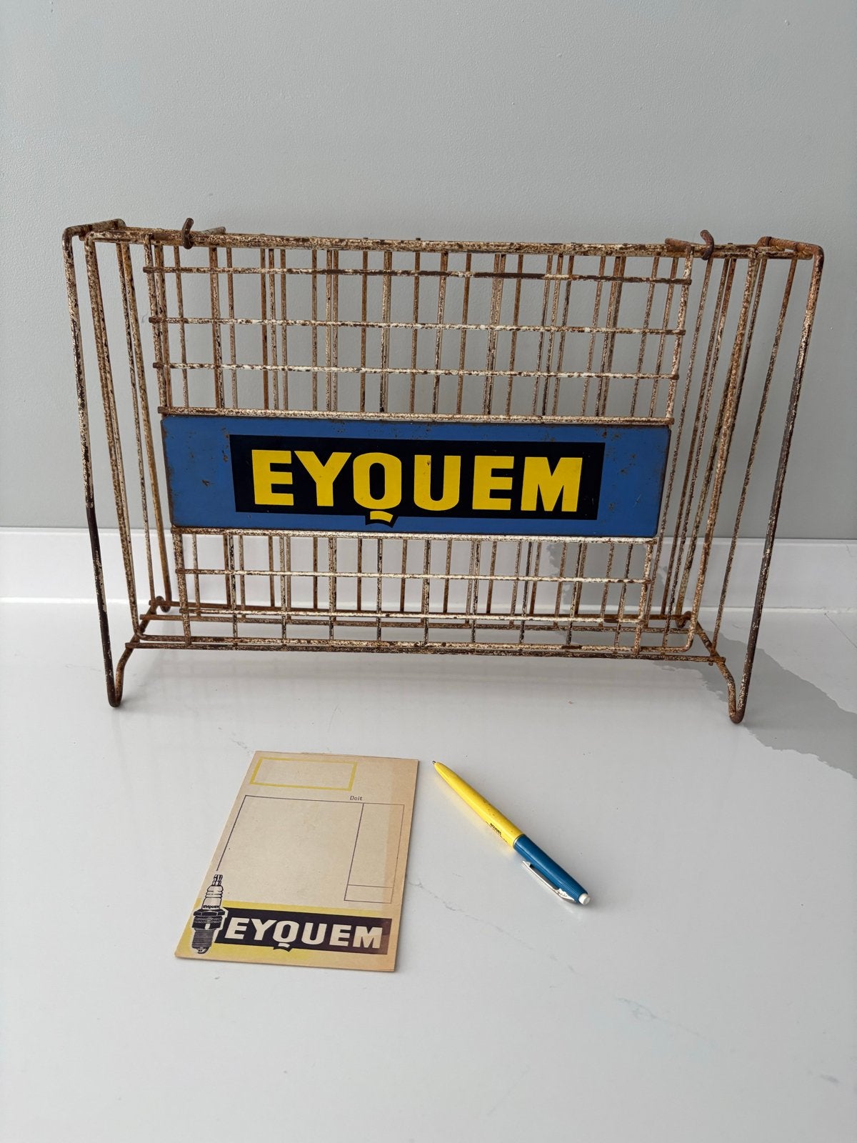 Vintage Eyquem Bougierek, Verzamelen, Verzenden, Gebruikt, Gebruiksvoorwerp