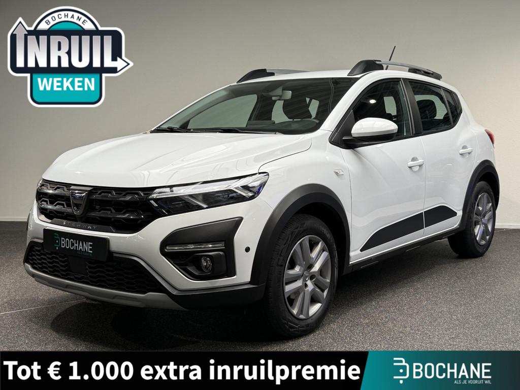 Dacia Sandero Stepway 1.0 TCe 100 Bi-Fuel Comfort | Achterui, Auto's, Dacia, Voorwielaandrijving, Gebruikt, Met garantie (alle)