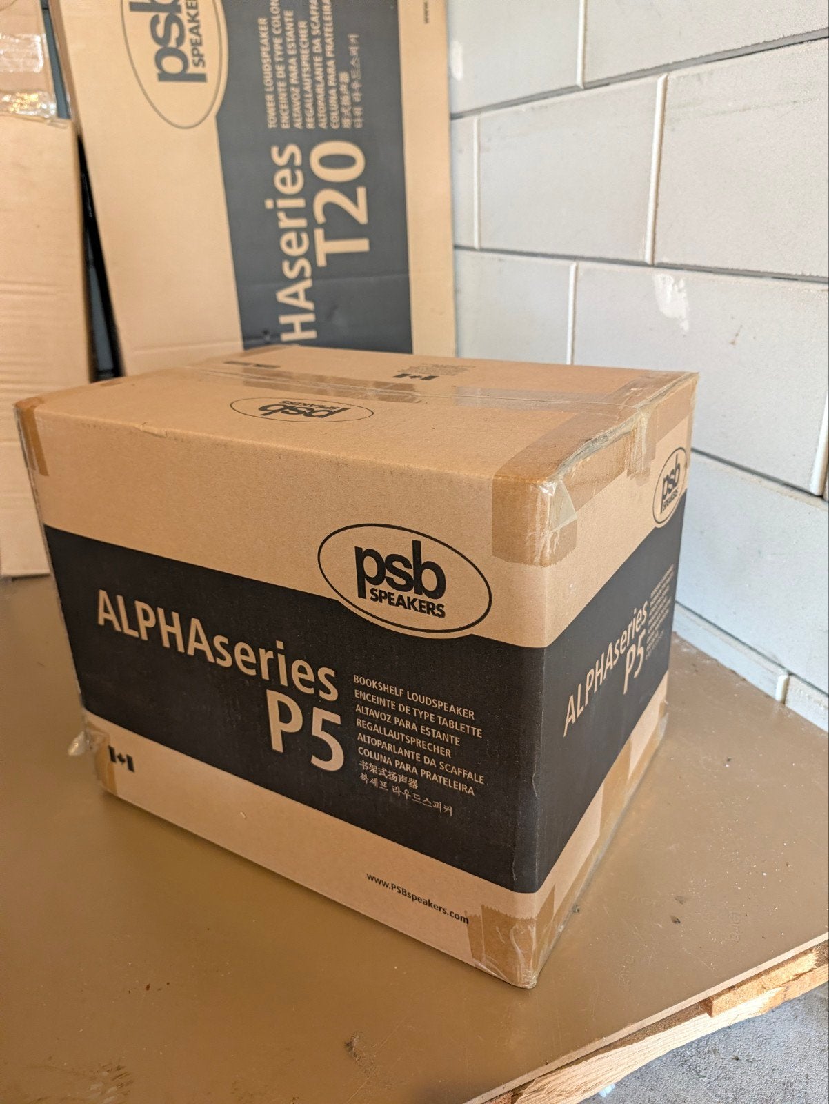 PSB Alpha P5 Boekenplank Luidspreker - Nieuw in doos, Overige merken, Nieuw, Ophalen of Verzenden, Minder dan 60 watt