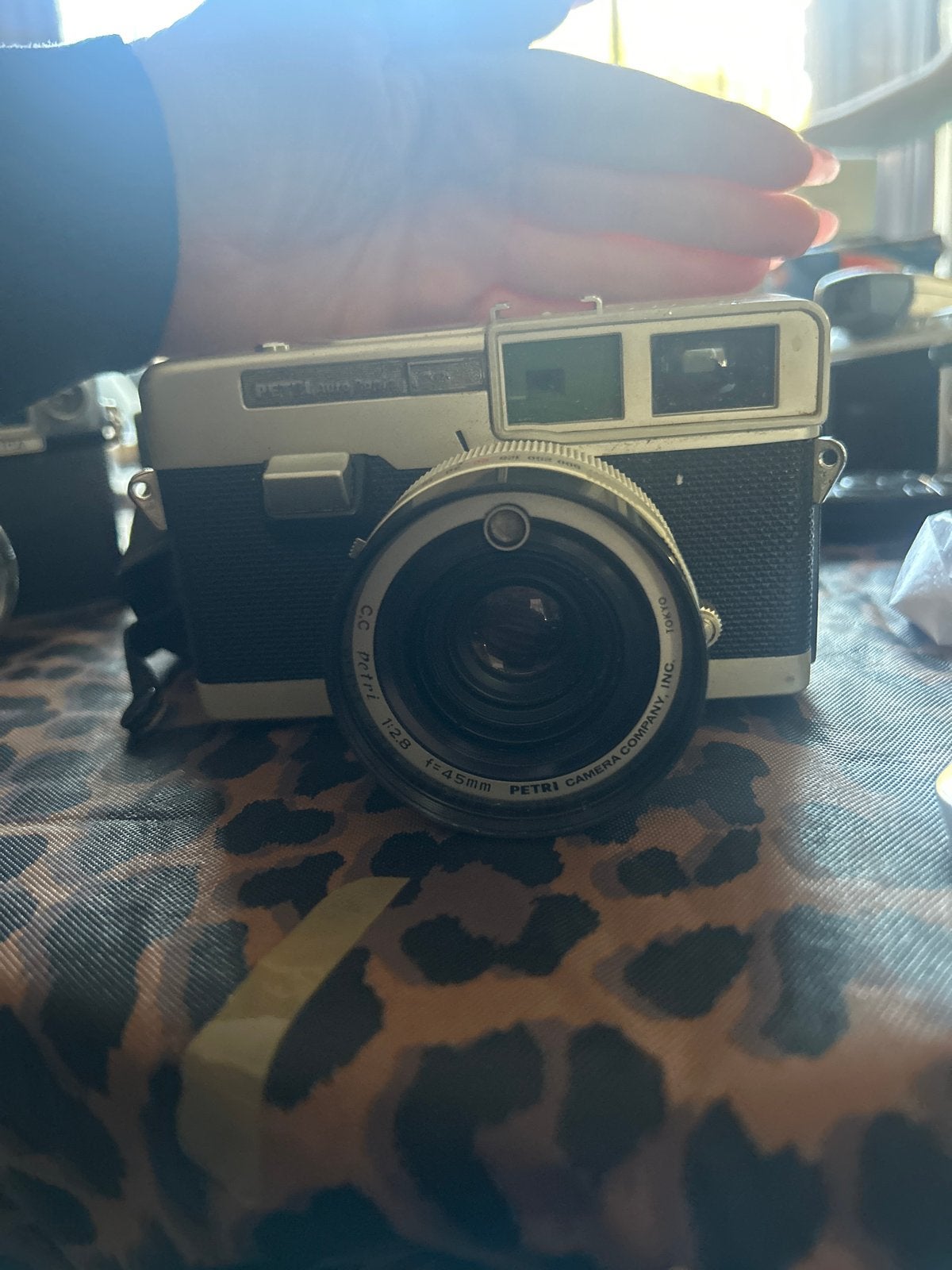 Vintage Petri Camera Compact 1:2.8 f=45mm, Ophalen of Verzenden, Gebruikt, Compact, Overige Merken