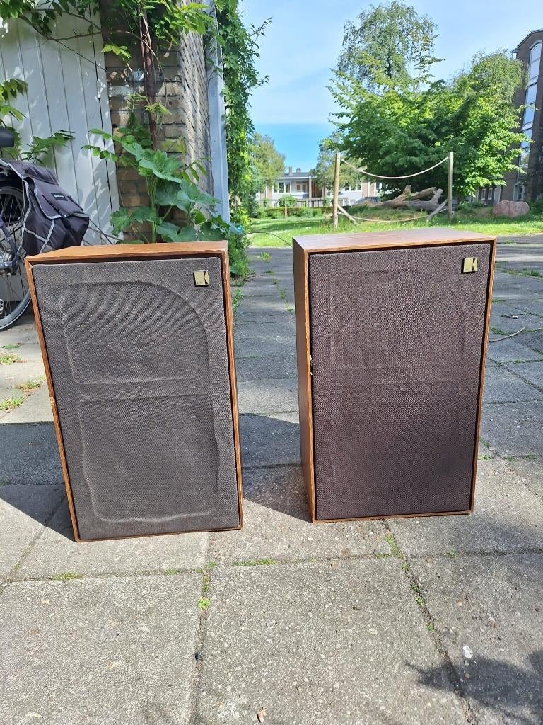 KEF Chorale Speakers, Audio, Tv en Foto, Luidsprekers, Gebruikt, Minder dan 60 watt, Front, Rear of Stereo speakers, Ophalen