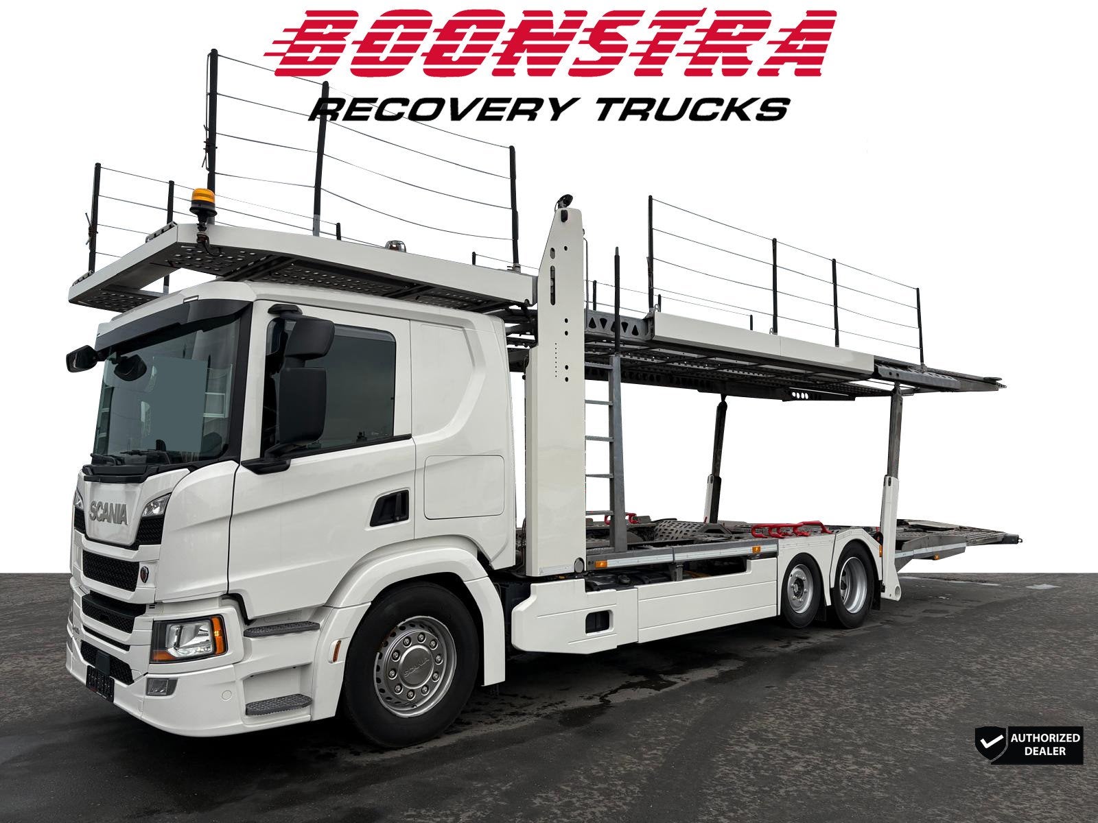 Scania P410 6x2 Kassbohrer Citytrans Pro 5 Car Retarder Stan, Automaat, Navigatiesysteem, Stof, Scania
