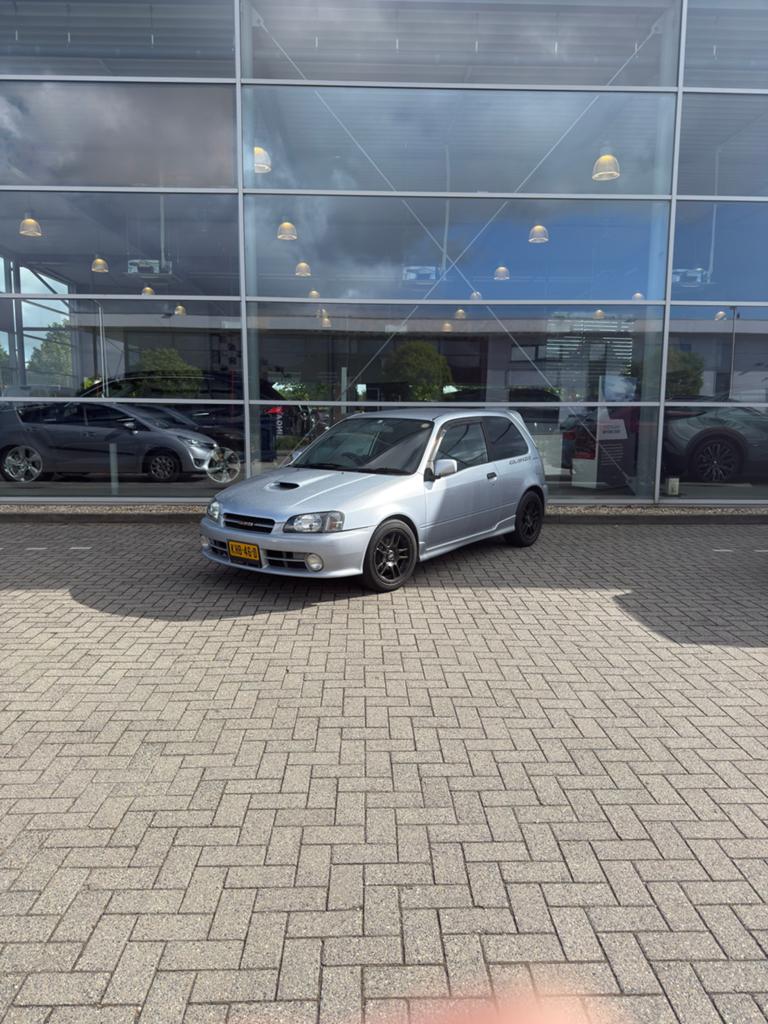 Toyota Starlet Glanza 4EF-TE 1996, Voorwielaandrijving, Stof, 4 cilinders, Starlet