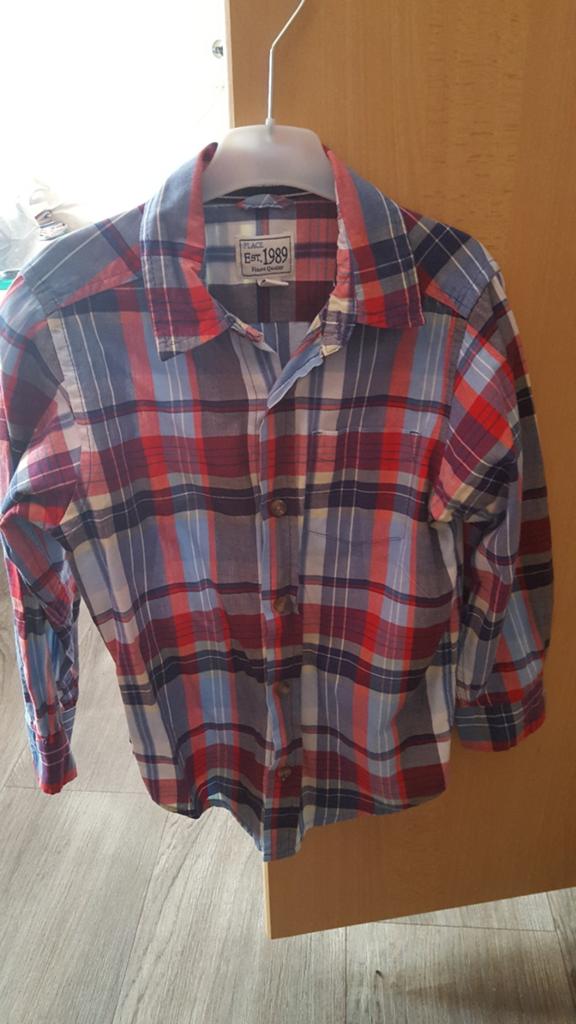 Jongens overhemd maat 134, Ophalen of Verzenden, Zo goed als nieuw, Jongen, Overhemd of Blouse