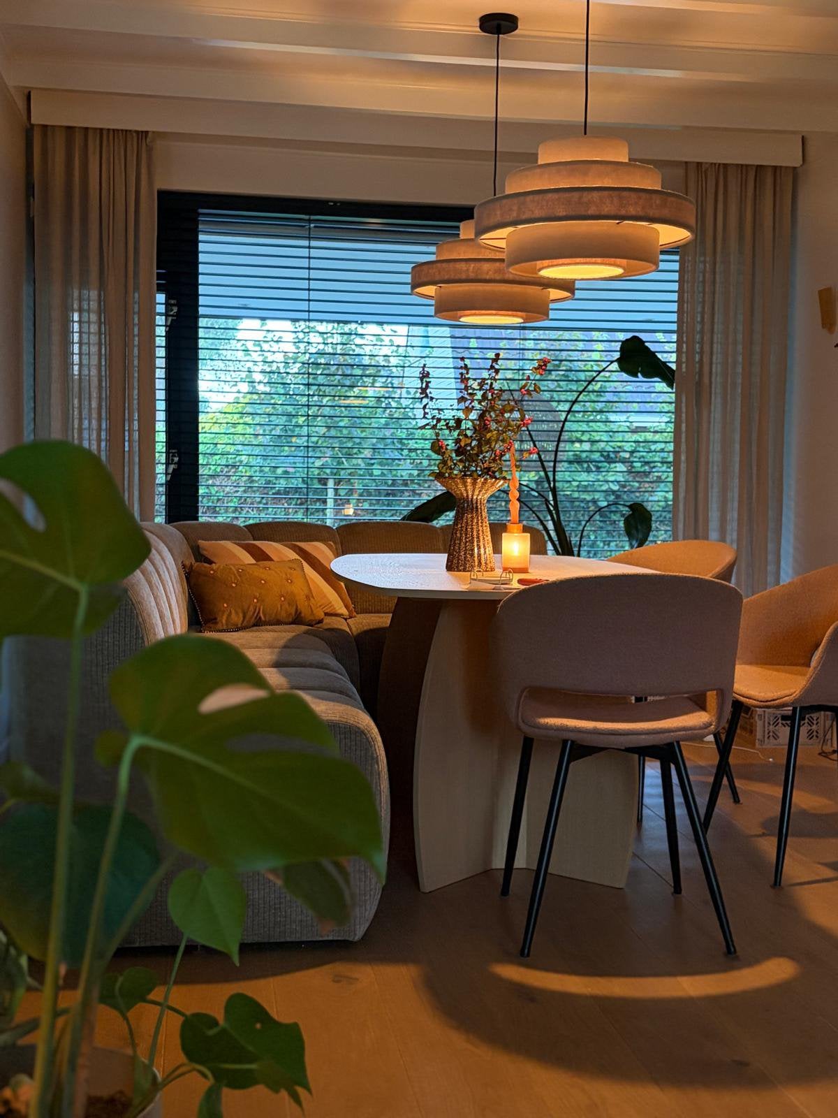 Eiken eettafel naturel - Deens ovaal van Kas20 - 90x160 cm, Huis en Inrichting, Ophalen, Eikenhout, 50 tot 100 cm, Zo goed als nieuw