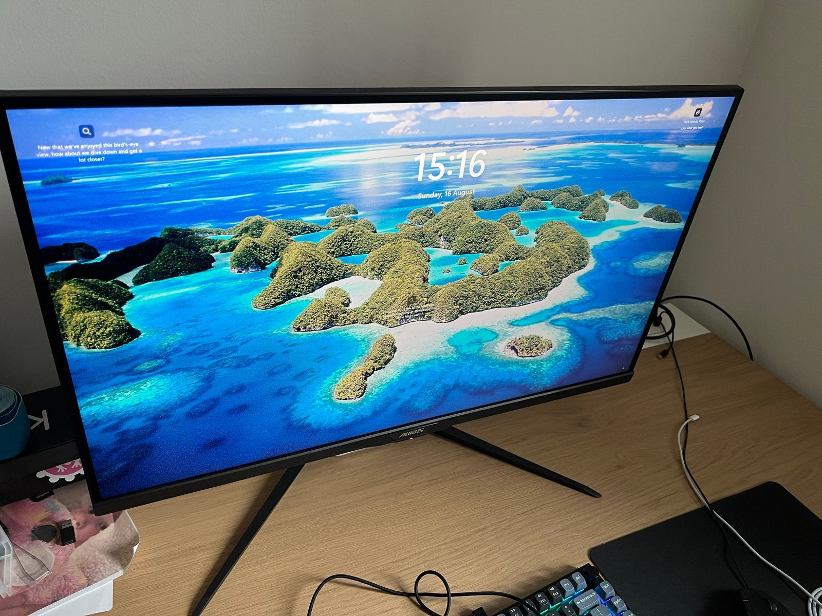 (IPS) GIGABYTE AORUS FI32U-EK 4K Gaming Monitor, Computers en Software, Monitoren, IPS, 101 t/m 150 Hz, 1 tot 2 ms, Ingebouwde speakers