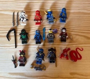 Lego Ninjago Collectors Lot, Verzenden, Lego, Zo goed als nieuw, Minifiguur